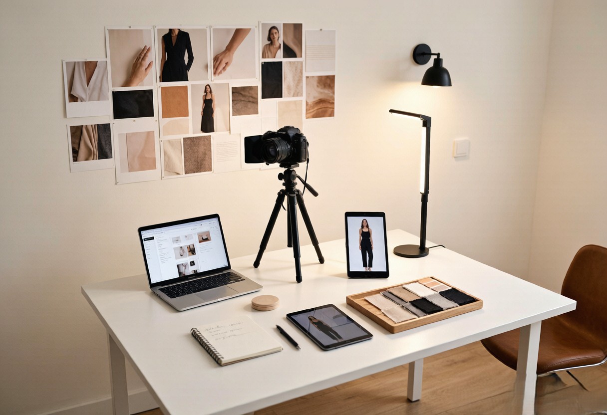E-commerce visual creation and product planning studio